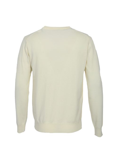 Maglione Heron in lana con ricamo E Nun m'angoscia Mc2 Saint Barth | HER002403393I